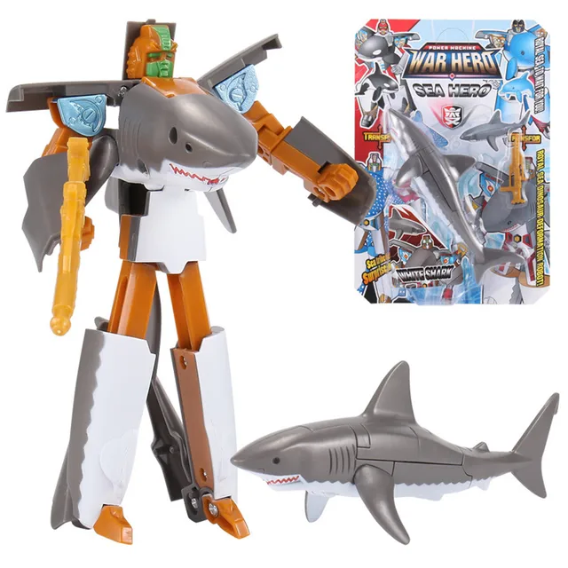 transformer shark toy
