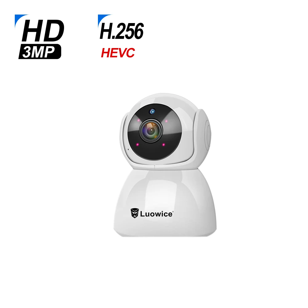 WIFI Camera  PTZ IP Camera wifi  3.0megapixels CCTV Security Cameras IP Camera  IR Home Surveilance two way audio wireless cam