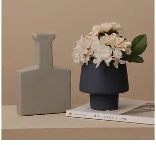 

NORDIC CERAMICS VASE IRREGULAR SHAPE SOLID COLOR VASES OFFICE DESKTOP DECORATION FLOWERS INSERT PLANT FLOWER POT HOME DECOR