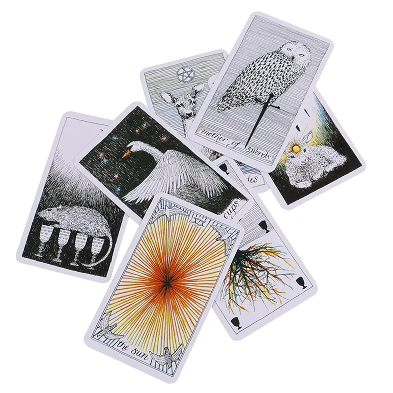 Magic Wild-unknown Oracle Cards Earth Magic: read Fate Tarot карточная игра для личного использования настольная игра 78-Card Deck