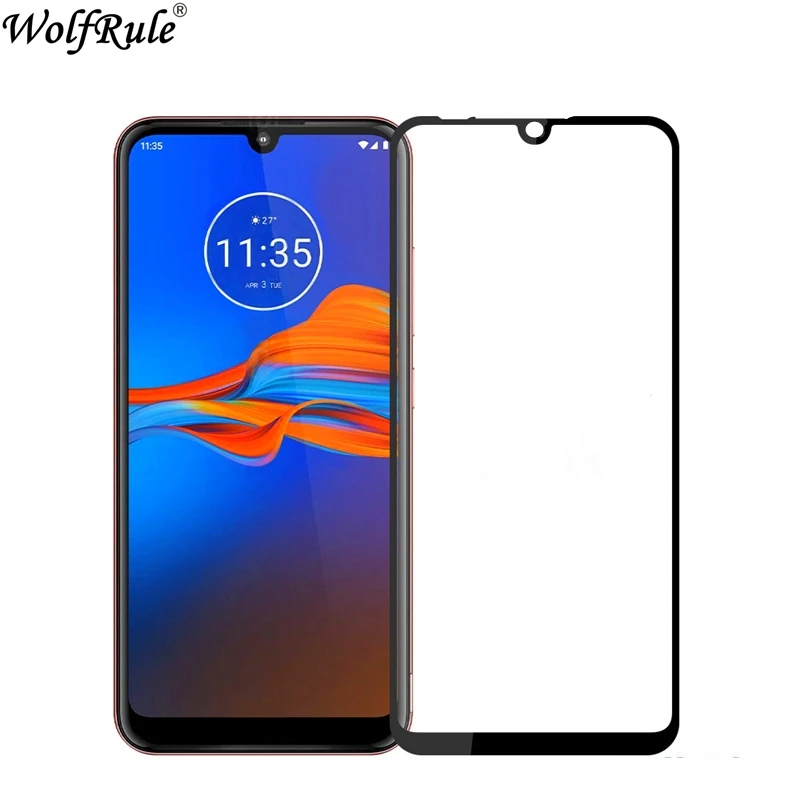 2 шт. для Motorola Moto E6 Plus стекло полное покрытие закаленное Защита экрана E6S + |