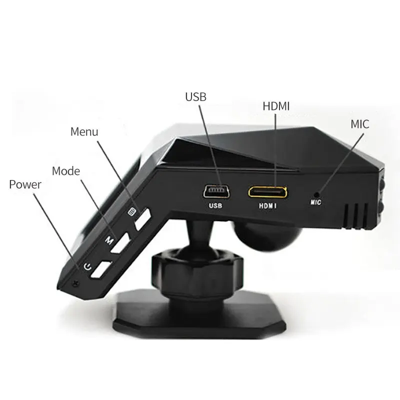 Мини Автомобильная dvr камера s 2 ''1080 P HD камера заднего вида Dash Cam циклическая запись парковки монитор g-сенсор видео рекордер USB камера