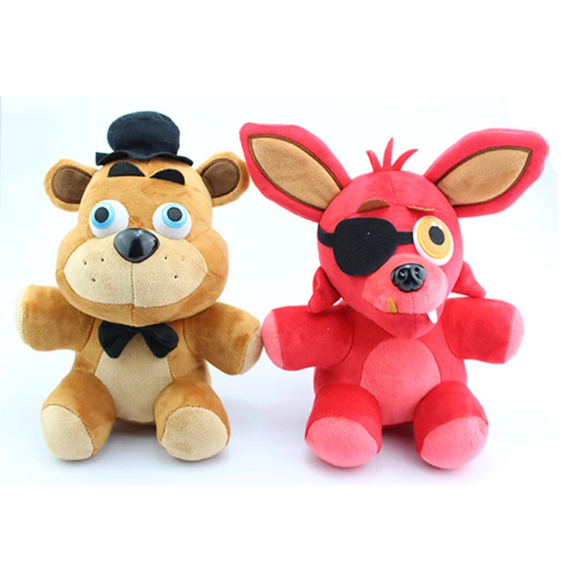 Новое поступление пять ночей у Фредди 4 FNAF плюшевые игрушки 18 см медведь Фредди Фокси Бонни и Чика плюшевые мягкие игрушки куклы для детей Подарки