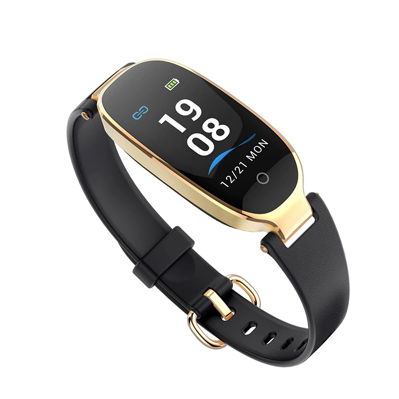 Спортивный женский смарт браслет S3plus фитнес с пульсометром шагомером для женщин