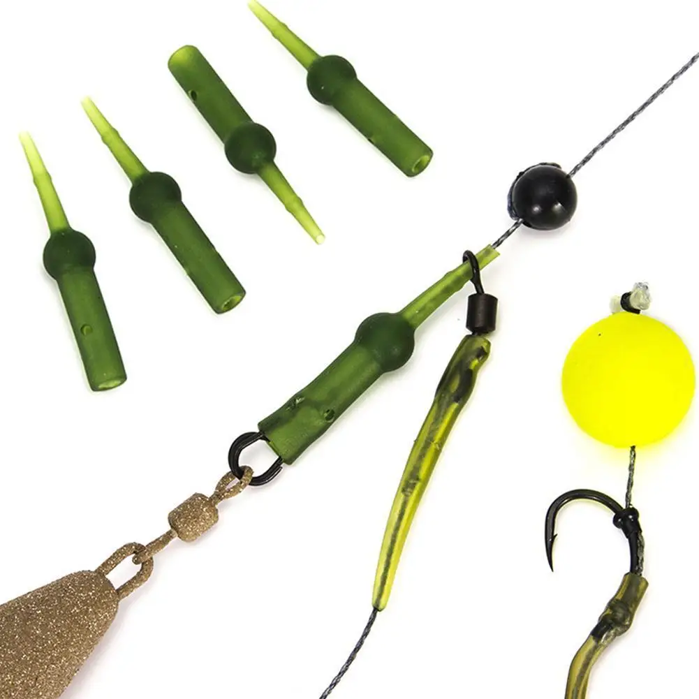 Carp Helicopter Rig Chod Rig 용 25PCS 버퍼 슬리브 Carp Outdoor Fishing