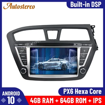 

For HYUNDAI I20 2014-2019 Android10.0 Octa Core Car CD DVD Player GPS Navigation Multimedia Player Recorder Radio Head Unit Tape