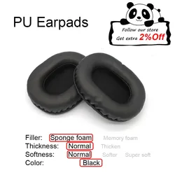 Premium PU Leather Foam Ear Pads Replacement (PU earpads)