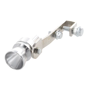 

Turbo Sound Whistle Exhaust Pipe Tailpipe BOV Blow-off Valve Simulator Aluminum Size (M)