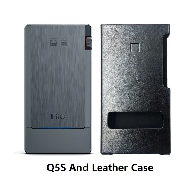 Q5S and Case FiiO Q5S Bluetooth 5,0 AK4493EQ DSD декодер ЦАП наушники USB аудио усилитель для iPhone компьютер Android sony 2,5 мм 3,5 мм 4,4 мм - Цвет: Q5S and Case