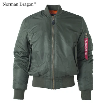 Giacca bomber da volo MA-1 militare tattica maschile dell'esercito Baseball Varsity College Pilot Air Force Cappotto invernale impermeabile per uomo 1