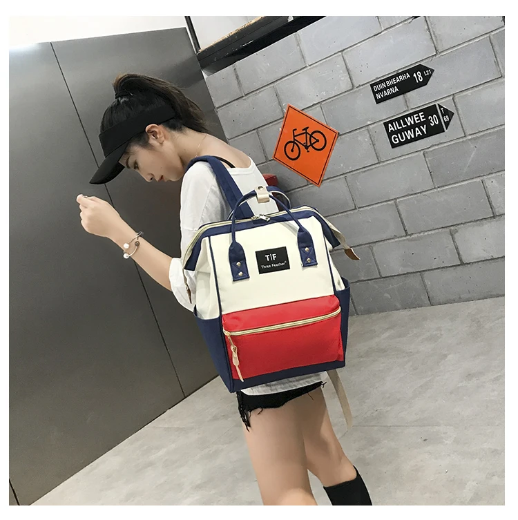 Женский рюкзак, Повседневная Лучшая дорожная сумка, школьная сумка в японском стиле с кольцом, модная сумка через плечо для девочек-подростков, рюкзак Mochila, рюкзак