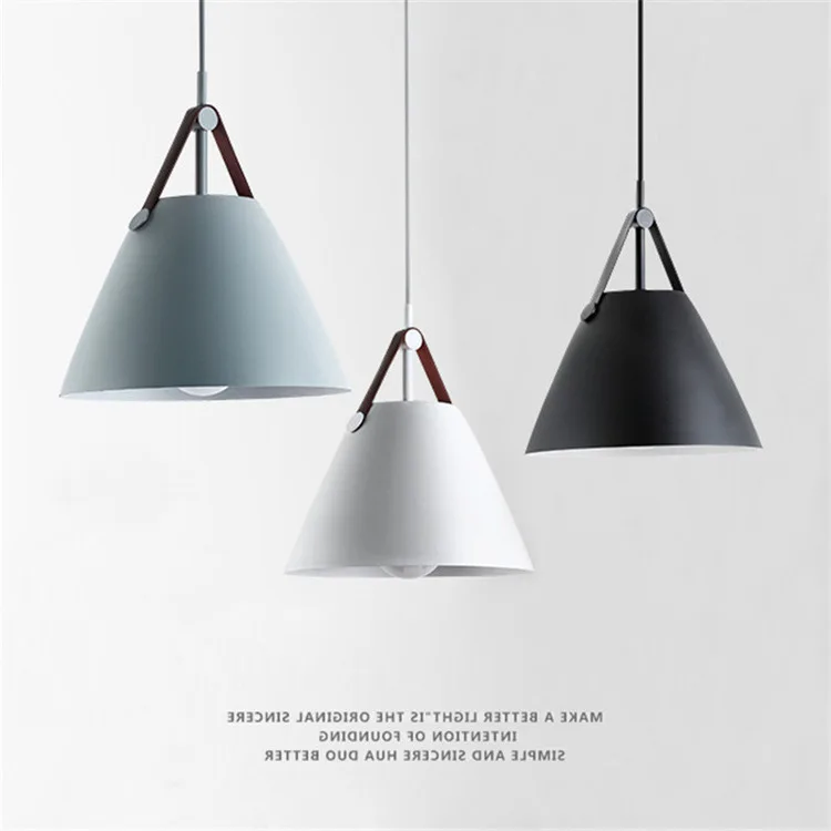

Modern Nordic Minimalist Creative Hanging Lights Bar Lighting Living Room Lamps Dining Room Fixtures Restaurant Pendant Lights