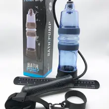 Дизайн мужской водяной насос для спа ванны увеличение пениса Мужской t вакуумный водяной насос с электрическим ручным насосом водонепроницаемый(без инструкции