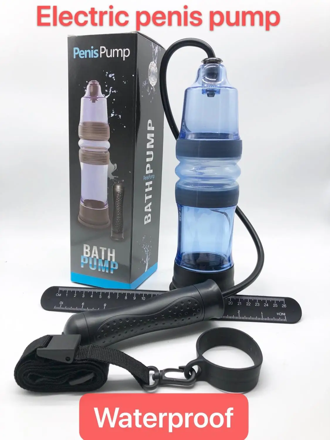 New Design Electric Spa Water Pump Bath Pen-is Enlargement Vacuum water pump With Electric Hand pump Waterproof 2