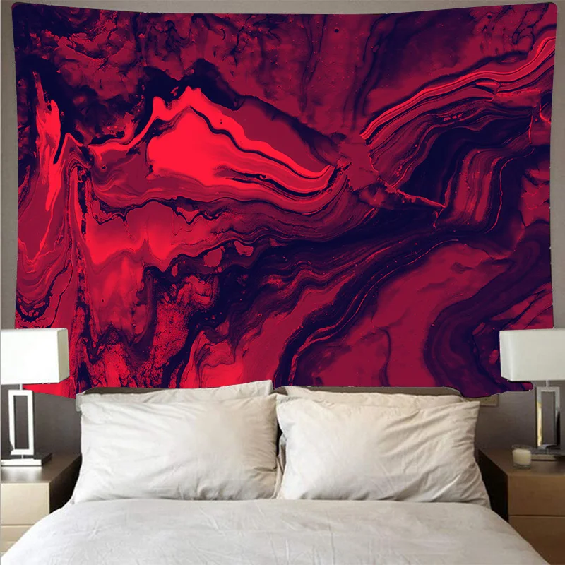 Загадочный разноцветный разукрашеный тканевые обои Большой wall art