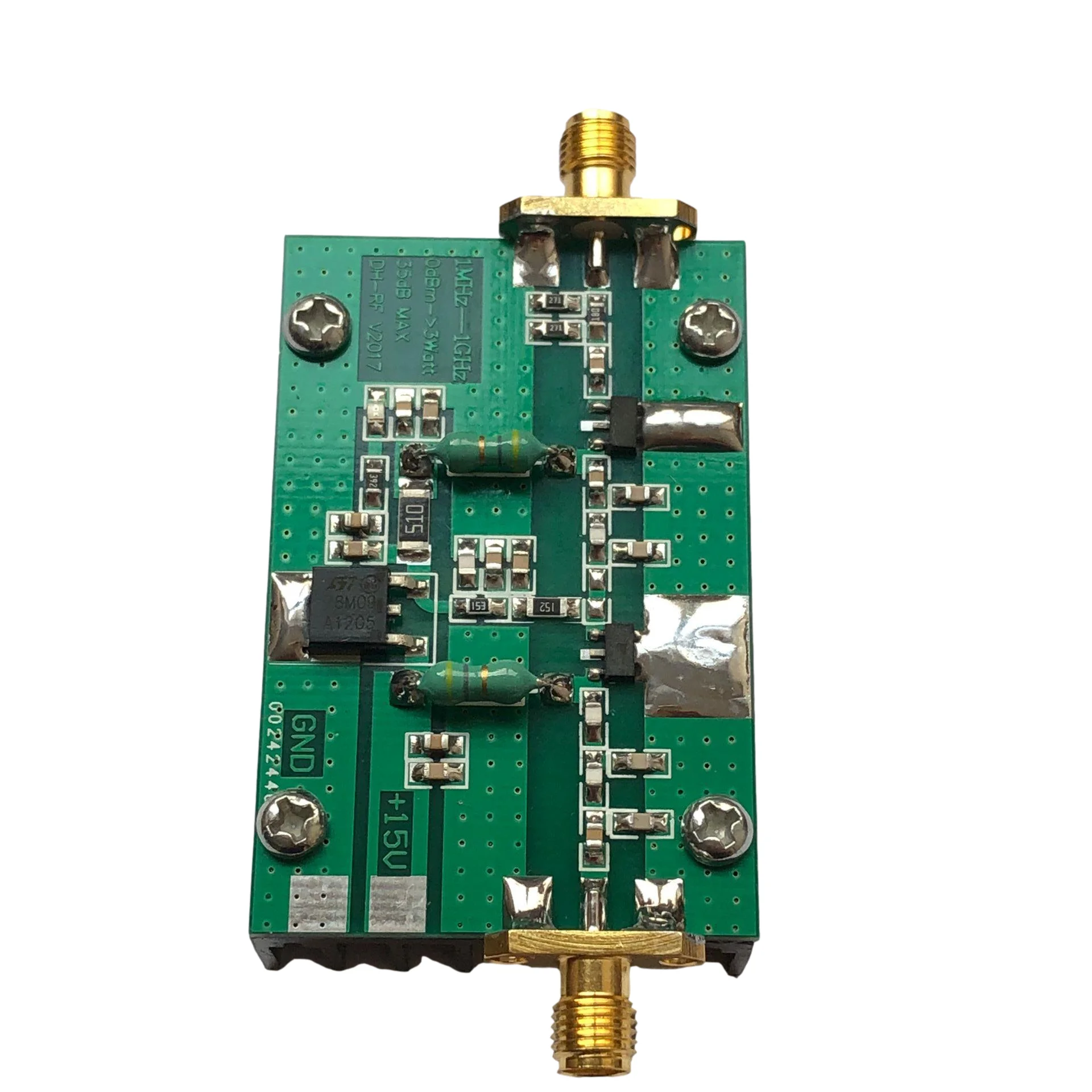 Amplificador de Potência de Banda Larga para Modelos de Transmissão de Rádio Ganho Vhf Uhf Transmissor fm rf Módulo rc 1mhz-1000mhz 3w 35db hf - Image 3