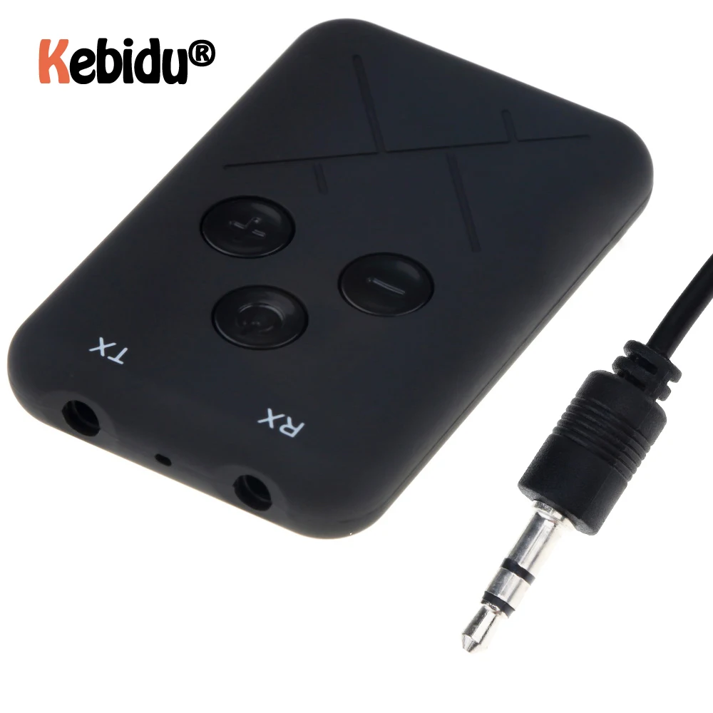 Мини 2 в 1 беспроводной Bluetooth передатчик приемник адаптер стерео аудио Музыка адаптер 3,5 мм аудио кабель для ТВ автомобильный динамик