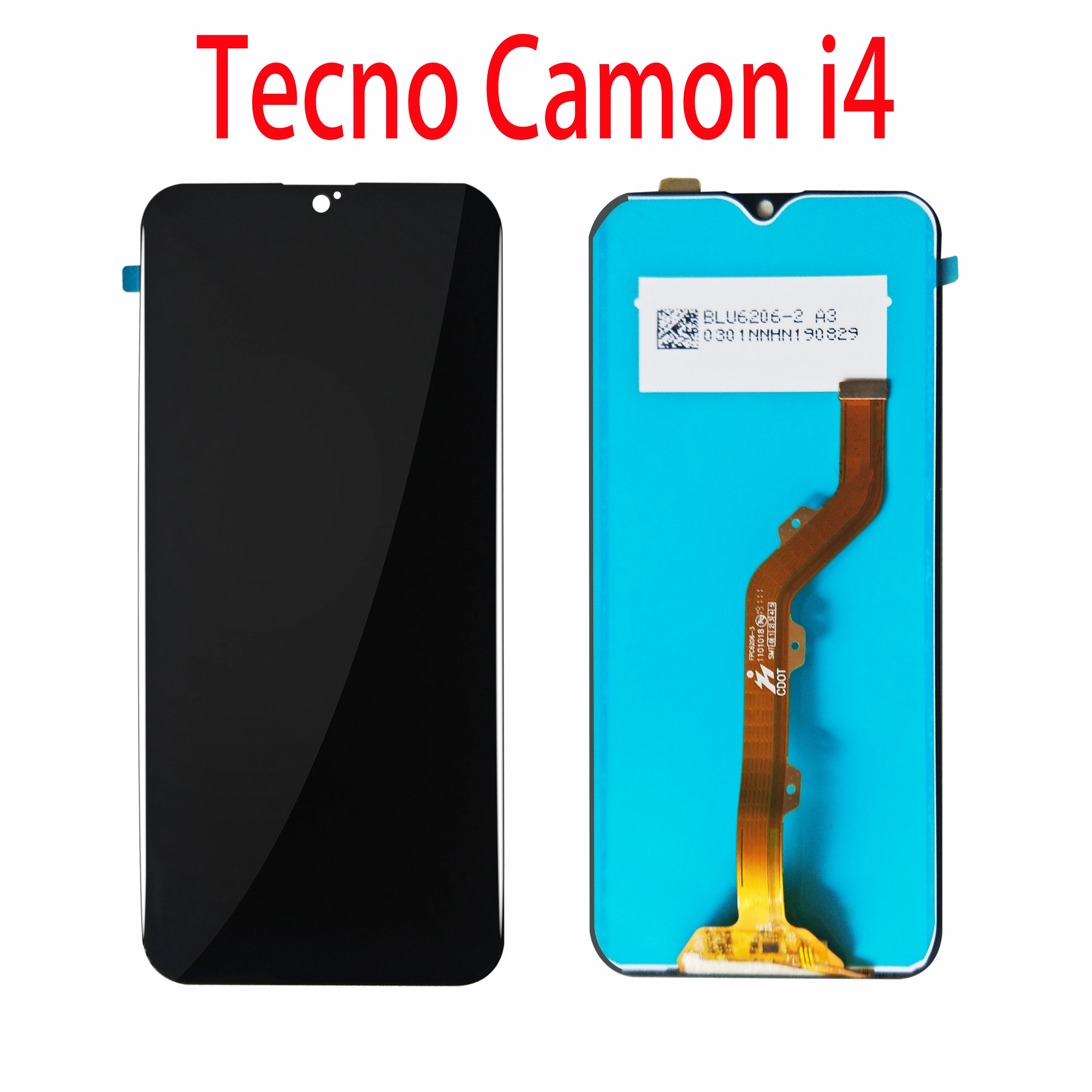 

Original New 6.2inch For Tecno Camon i4 I 4 Touch Screen With Lcd Display Panel Lens Glass Digitizer + Repair TOOLS Back Cover