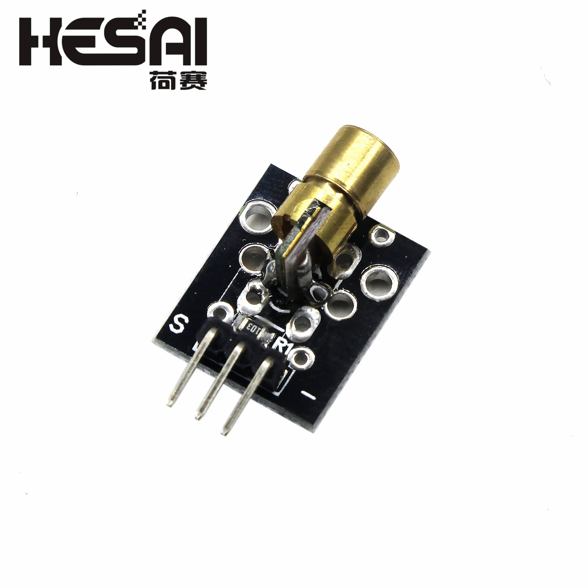 Модуль для arduino DIY Kit красный лазерный передатчик диод Медная головка 3pin 650 нм