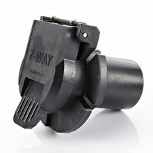 Аксессуары для пикапов 6-24 В 7way blade Socket американский стиль каравана трейлер аксессуары Запчасти для прицепа караван аксессуары