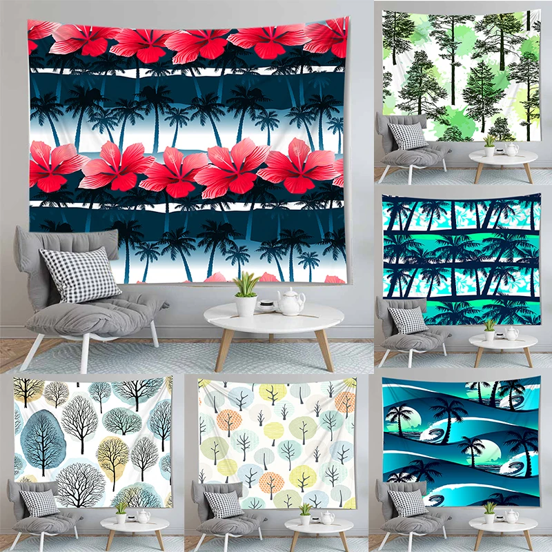 Tapestry Wall Hanging Decor Cloth Tapestries | Дом и сад