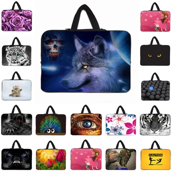 

Laptop Sleeve Pouch 10.1 12 13.3 14 15.6 17.3 Handbag Bag Notebook Liner Carry Cover Funda For Macbook Air Pro 13 Xiaomi Air 11"