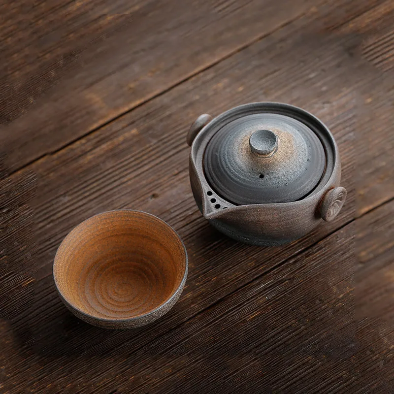 TANGPIN Japanese Ceramic Teapot Gaiwan Tea Cup A Tea Sets Portable Travel Sets Drinkware