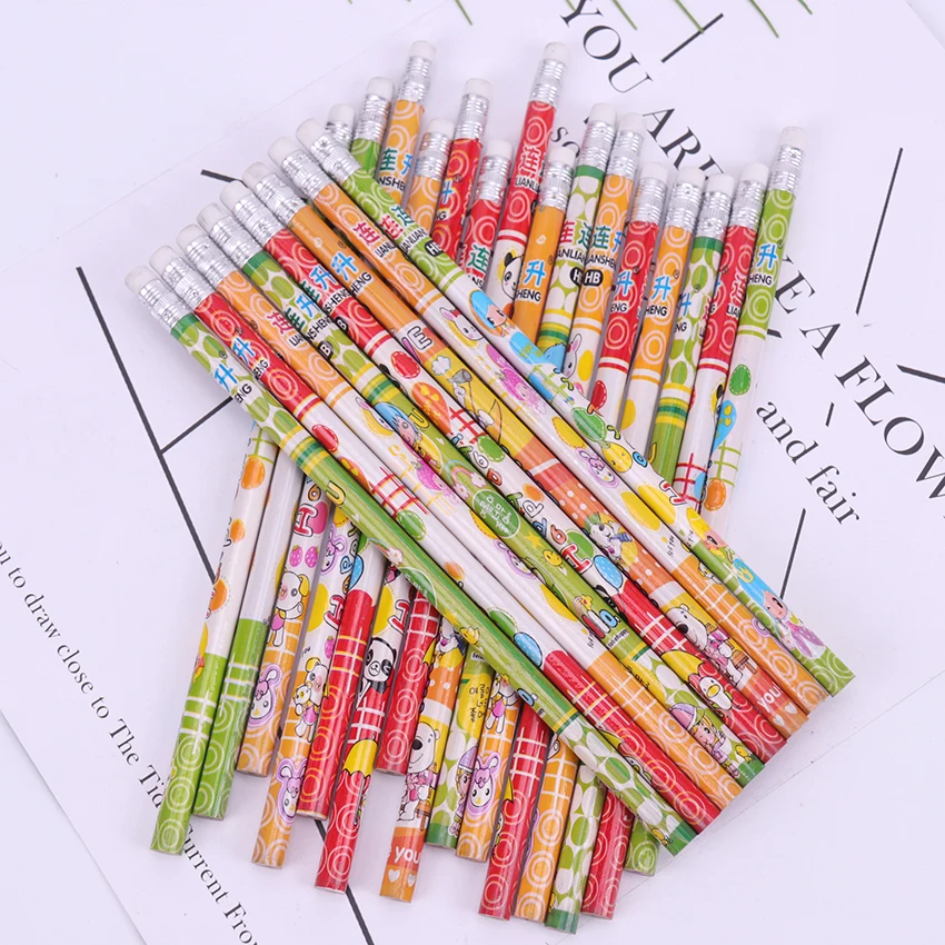 Рисование карандашный ластик деревянный HB карандаш цвет ручка Полюс дети для начинающего художника эскиз написать студенческие канцелярские принадлежности 10 шт