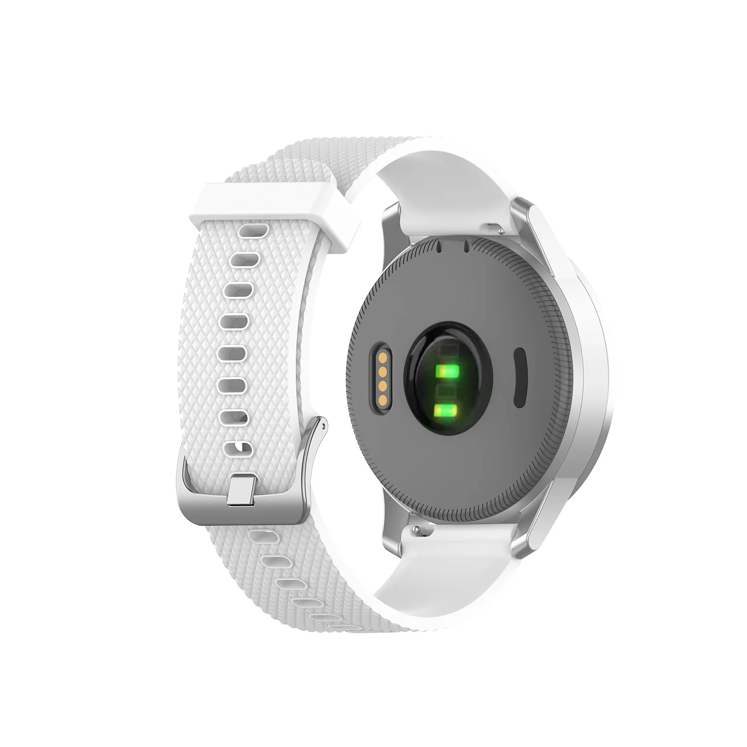 Резиновый силиконовый спортивный ремешок для Garmin vivoactive4 браслет 18 мм мягкий силиконовый сменный спортивный ремешок