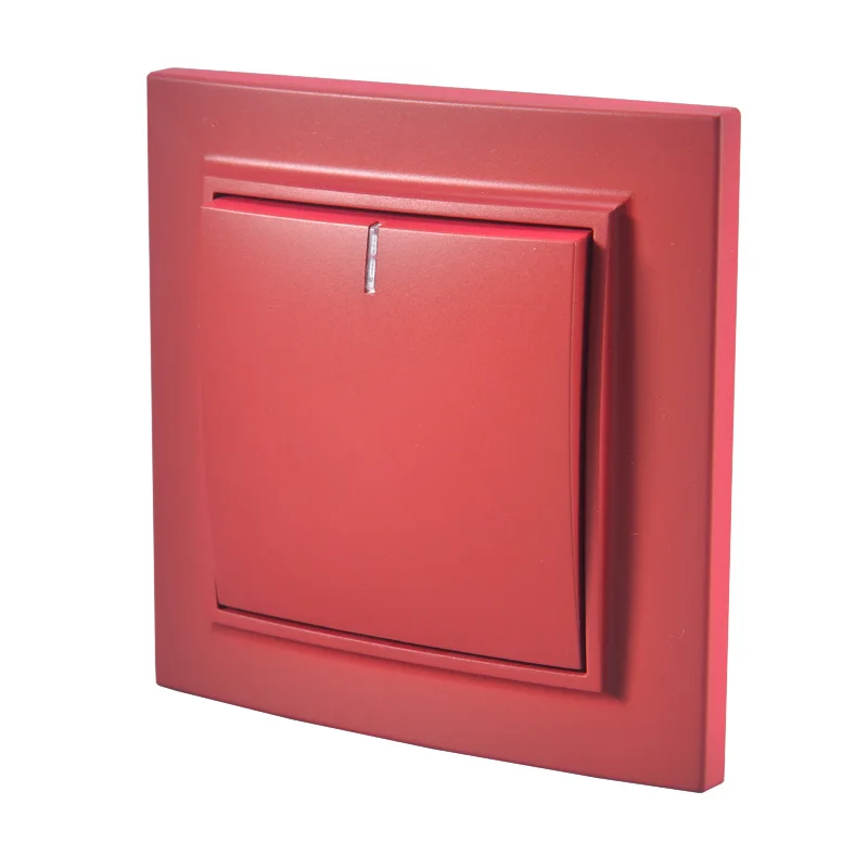 玫瑰红一位1开灯斜面