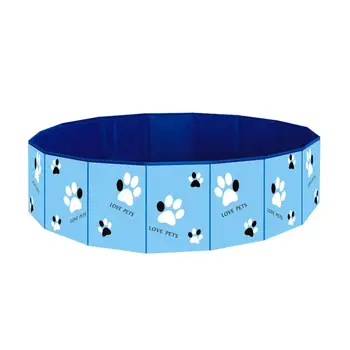 

Pet Swimming Pool Portable Foldable Kids Bath Tub Dogs Cats Bathing Tub Water Pool Perfect For Boys Girls Pets Outdoors PVC