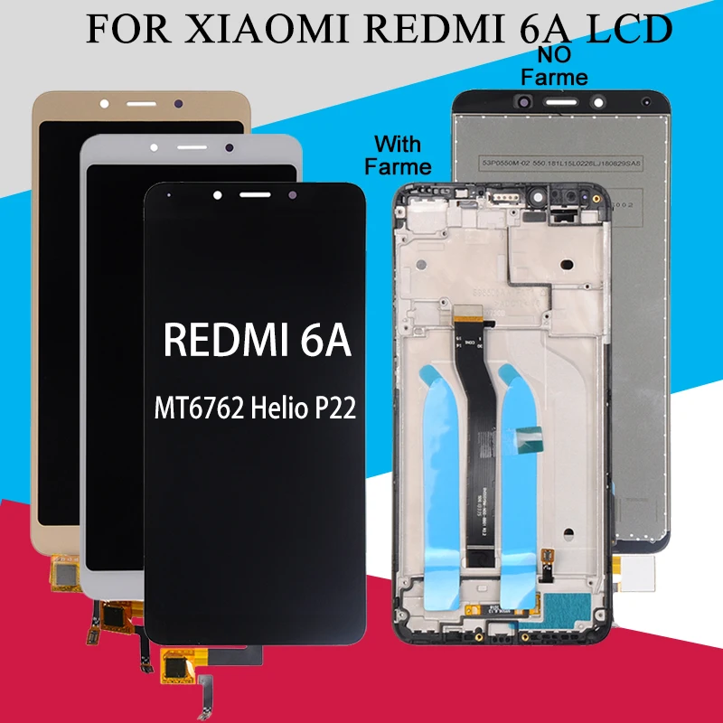 

Catteny Promotion For RedMi 6 Lcd For Xiaomi Redmi 6A Display With Touch Screen Panel Digitizer Assembly Free Shipping+Tools