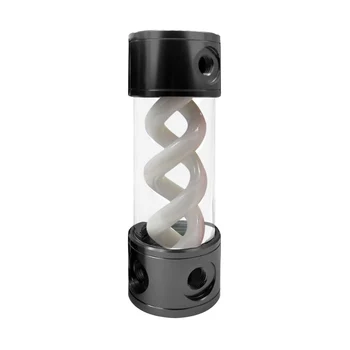 

260mm Leakproof Aluminum Alloy Radiator Easy Install Cylinder Helical Universal Liquid Cooling System For PC Computer Water Tank