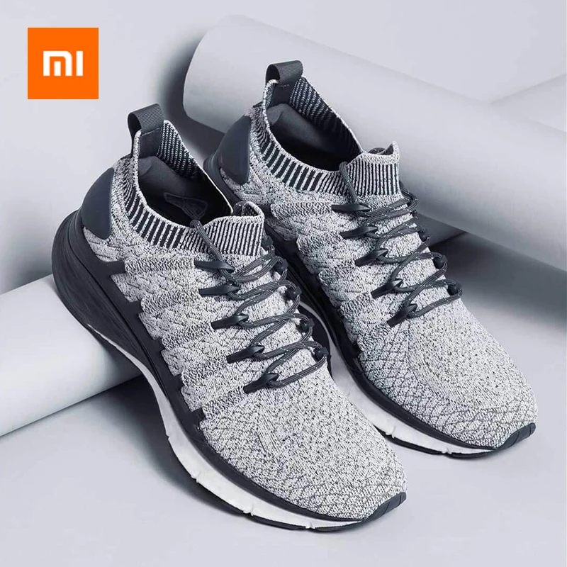 Xiaomi Sneaker 3 беговая Обувь Uni-moulding 2,0 Free Force Techinique Fishbone Lock system эластичный вязанный вамп амортизирующий