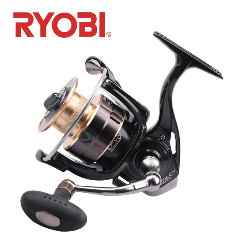 RYOBI NEXUS C PRO Spinning Fishing Reels 2000/3000/4000 6+1BB Gear Ratio  5.0:1/5.1:1 Max Drag 3kg/5kg New Carbon Material Wheel