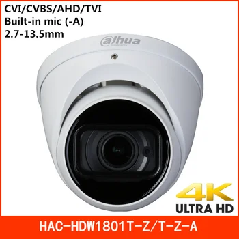 

Dahua Lite Plus Series 4K HDCVI Camera 2.7-13.5mm Motorized lens Built-in MIC (-A) CVI CVBS AHD TVI Switchable Security Camera