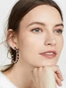 17KM Trendy Black Gold Hoop Earrings For Women 2022 New Design Circle Round Earring Fashion Statement Jewelry Women's Gift ► Photo 2/6