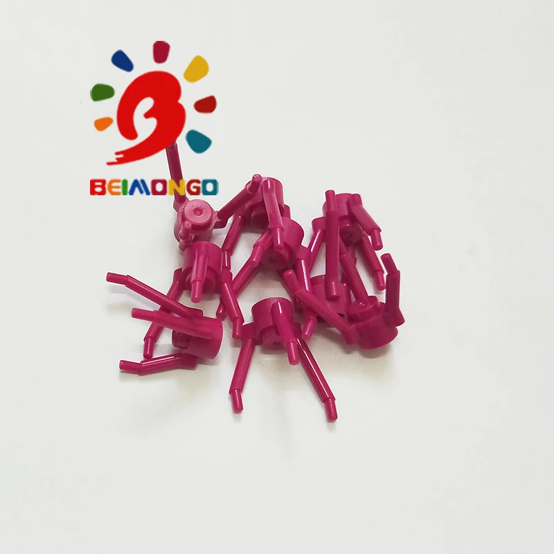 BEIMONGO строительные блоки MOC стебель для цветочных растений ветви дерева DIY детские игрушки могут быть compitabled