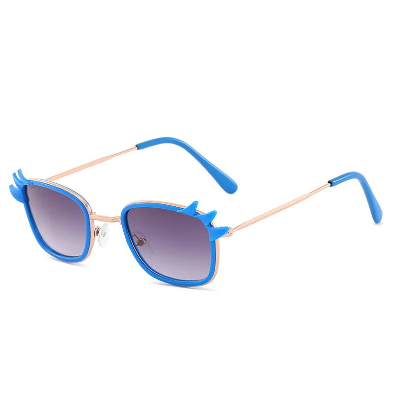 Seemfly Eyelash Kids Sunglasses Metal Cool Baby Girls Sun Glasses Vintage UV400 Shades Cute Eyewear Oculos Gafas De Sol