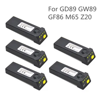 

Original Battery / Propellers Blades for EXA GD89 GW89 GF86 M65 Z20 Drone Battery 3.7V 1200mah