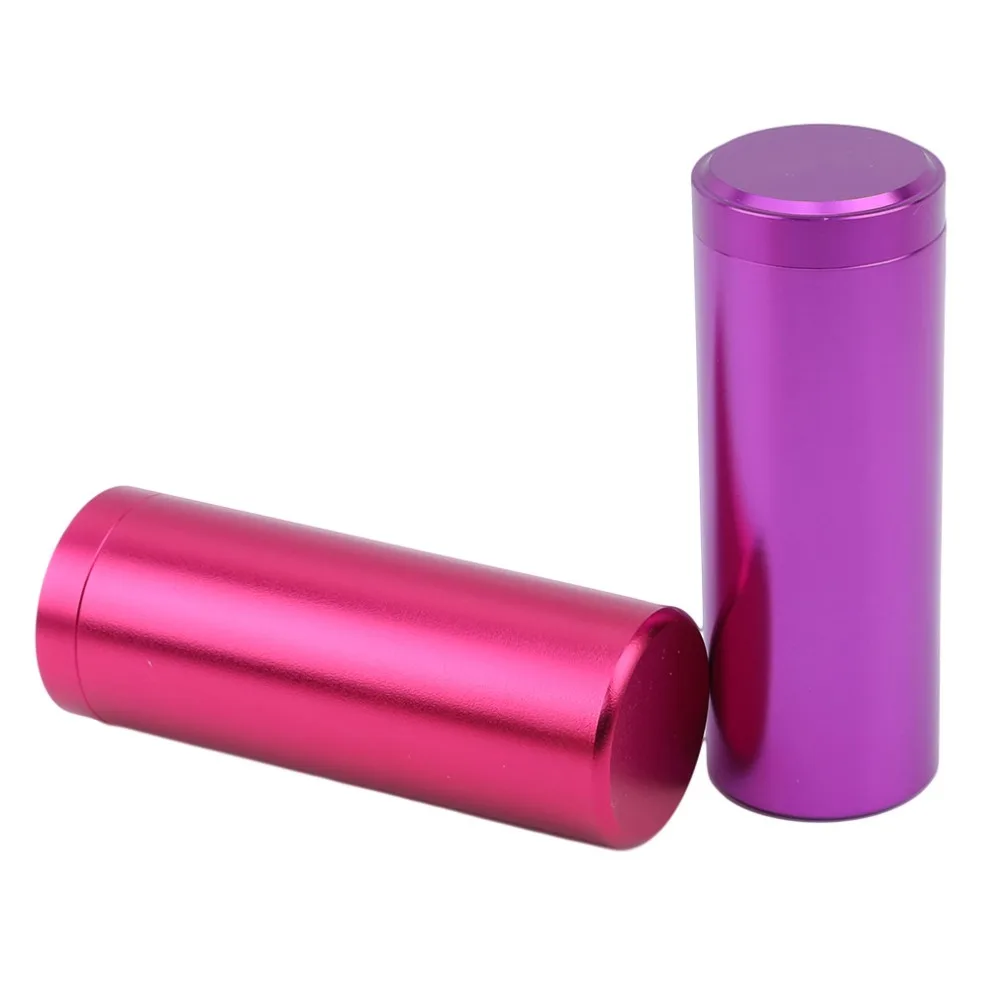 Portable Multi Color Travel Mini Tea Caddy Aluminum Storage Boxes Sealed Tea Leaves Container Gifts tea tin box tea canister