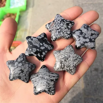 

3 pc New Product Natural gemstone Quartz Crystal Carved Star Crystal For Gift for home reiki healing