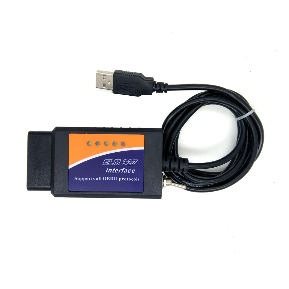 ELM327 USB V1.5 с переключателем OBD2 сканер диагностический инструмент модифицированный для Ford Forscan ELMconfig CH340+ 25K80 чип HS-CAN/MS-CAN