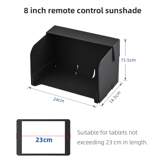 Control Sunshade Hood for DJI Mini 2/Mavic 3/Mini 3 Pro Remote Controller Phone Foldable Sun Hood Anti-glare Accessory