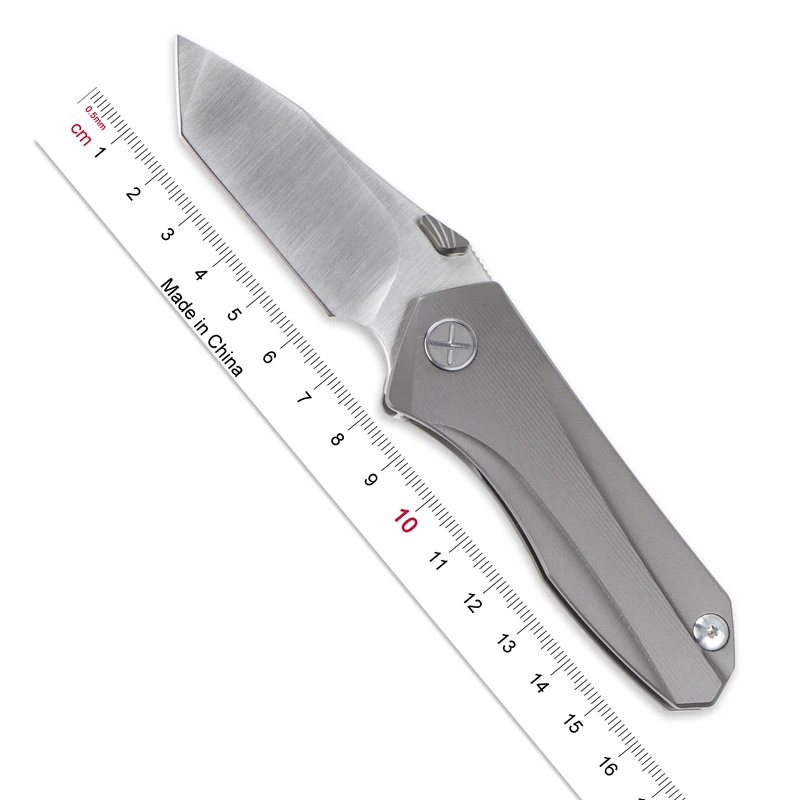 

TIGEND YX-628 pocket knife D2 blade tactical folding knife TC4 titanium alloy handle outdoor camping hunting tool EDC