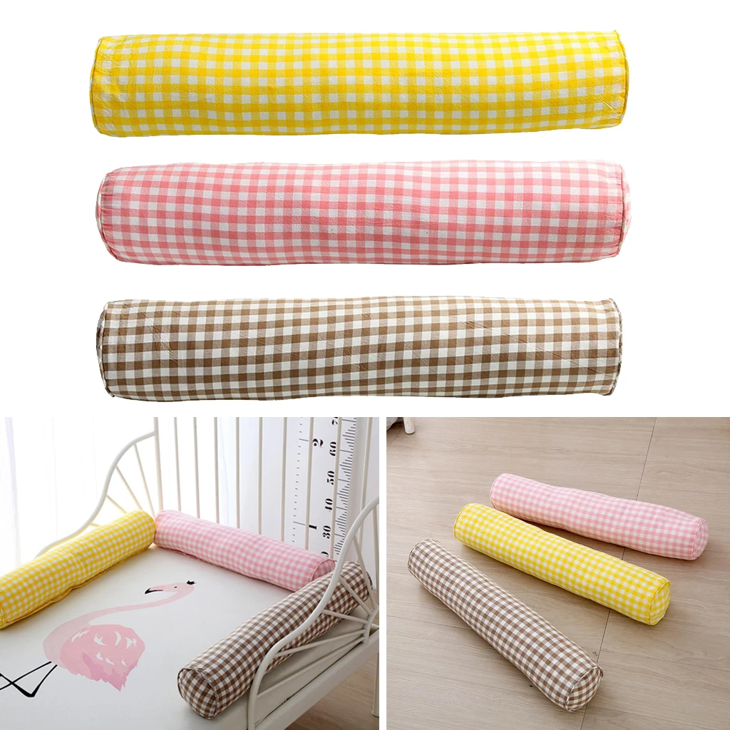 Baby Bedding Nursery Cot Bed Long Pillow Cushion  Bedside Protector