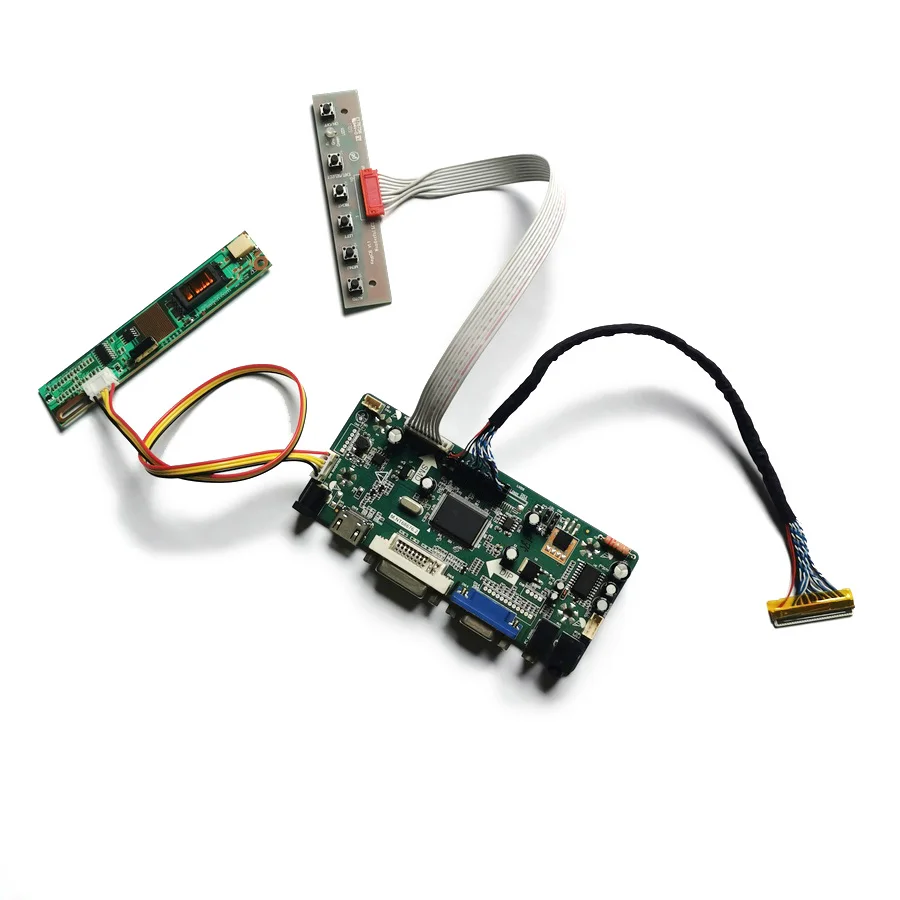 LVDS 1CCFL matrix 30 Pin Fit LP164WD1-TLA1/TLCA 1600*900 M.NT68676 monitor controller drive board DIY kit VGA DVI | Компьютеры и офис