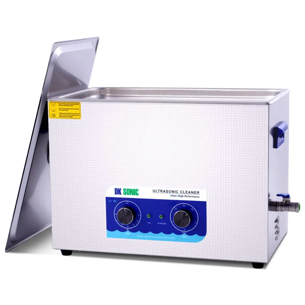 

DK SONIC Lab Digital Ultrasonic Cleaner Heated 30L 40KHz 500W Ultrasound Bath for Industrial Hardware Accessories Golf Clubs Aut