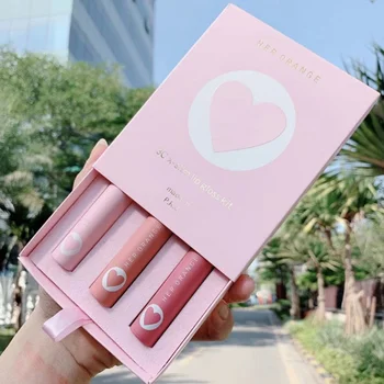 

3 Color/Set Hot Lip Gloss Makeup Liquid Lipstick Non-stick Surface Tint Moisturizing Lipgloss Lip Glaze Lasting