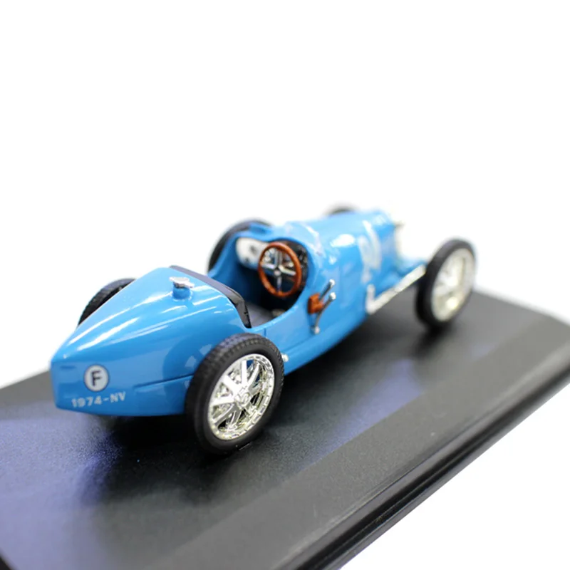 1:43 1928 BUGATI T35B литье под давлением Сплав Классический гоночный автомобиль Транспортное средство модель моделирование винтажный дисплей шоу коллекция произведение искусства подарок для детей